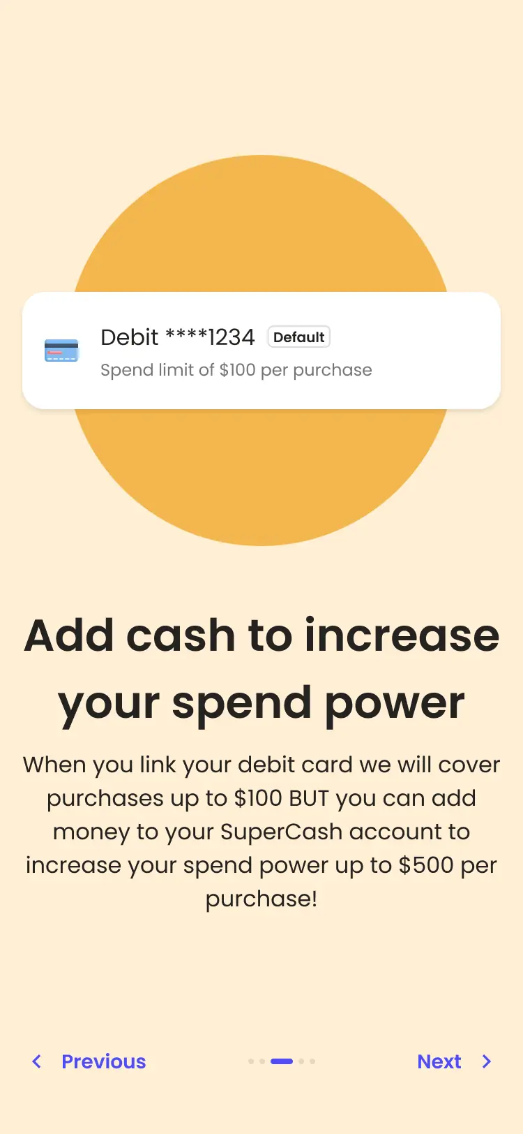 Legacy app screen 3